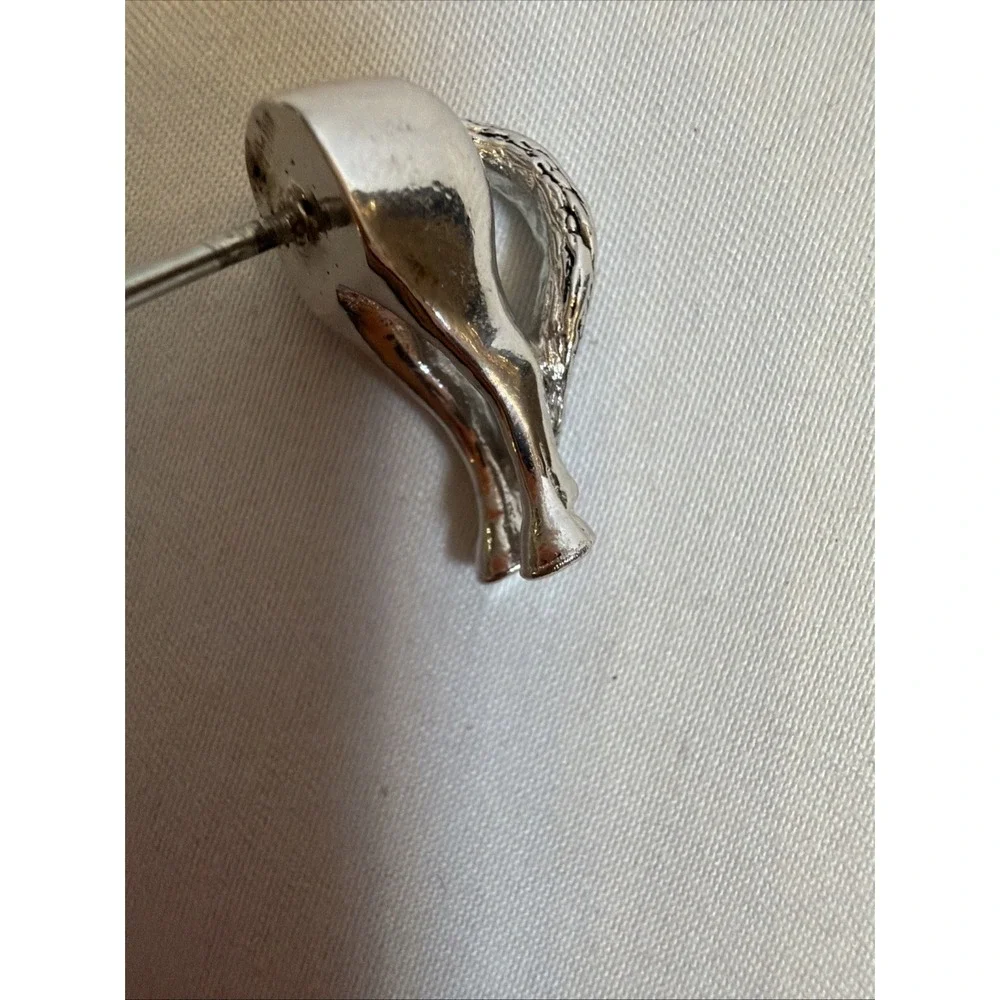 Sterling‎ Silver Horse Rear End Tie Tack – Whimsical & Unique 6grams